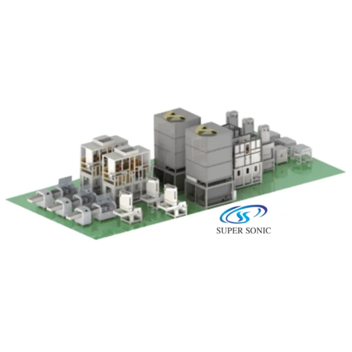 SS - 730C - FIBER & FOAM CHIP MIXED PRODUCSTION LINE