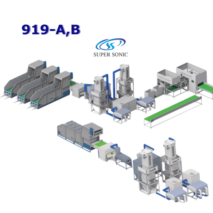 Pillow Production Line - SS - 919A,B,C,D,E,F,G