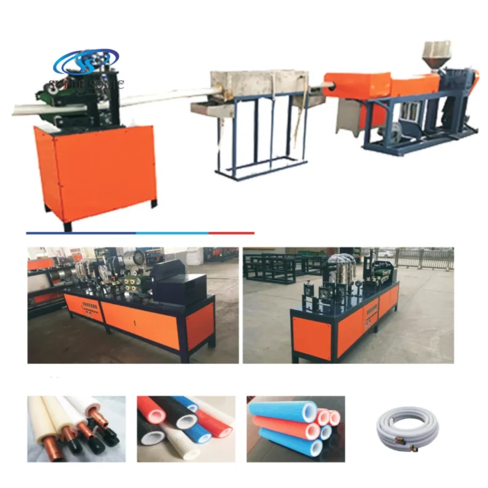 Film Extruding Covering Machine